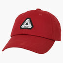 Palacio tri-ferg parche de 6 panel rojo oscuro