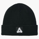 Palace Tri-Ferg Patch Beanie Black/White