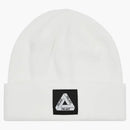 Palace Tri-Ferg Patch Beanie (FW22) White