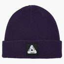 Palace Tri-Ferg Patch Beanie Purple