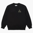 Palace Tri-ferg Slub Crew Black