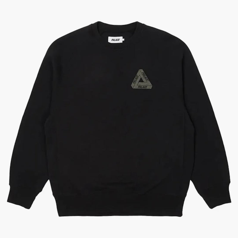 Palace Tri-Ferg Slub Crew Black