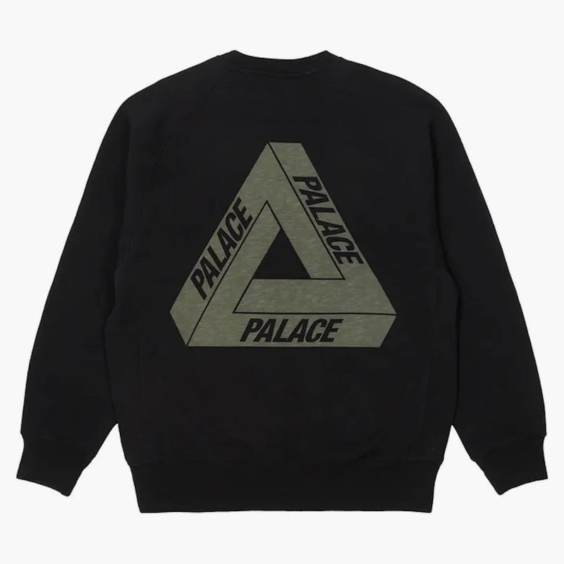 Palace Tri-Ferg Slub Crew Black