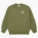 Palace Tri-Ferg Slub Crew Olive