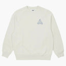 Palace Tri-ferg Slub Crew White