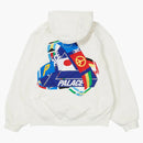 Palace Tri-flag Hooded Jacket White