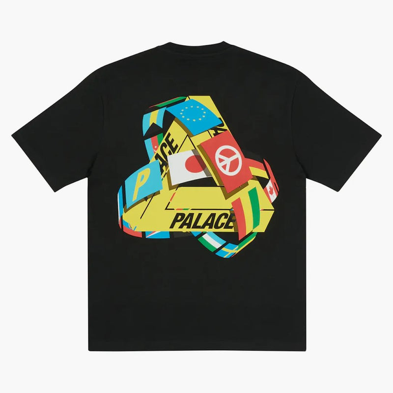 Palace Tri-Flag T-shirt svart