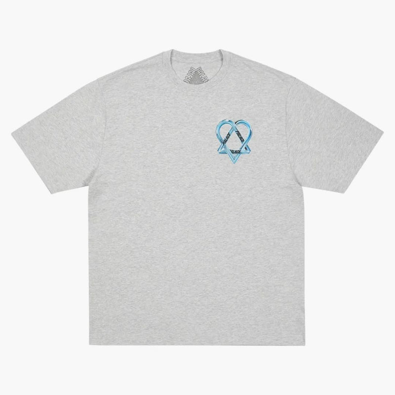 Palace Tri-gram T-shirt Grey Marl