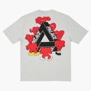 Palace Tri-Hearts T-Shirt Gray Marl
