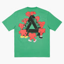 Palace Tri-hearts T-shirt Pea Green