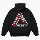 Palace Tri-Line Hood Black