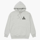 Palace Tri-Mesh Hood Gray Marl