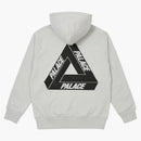 Palace Tri-Mesh Hood Gray Marl