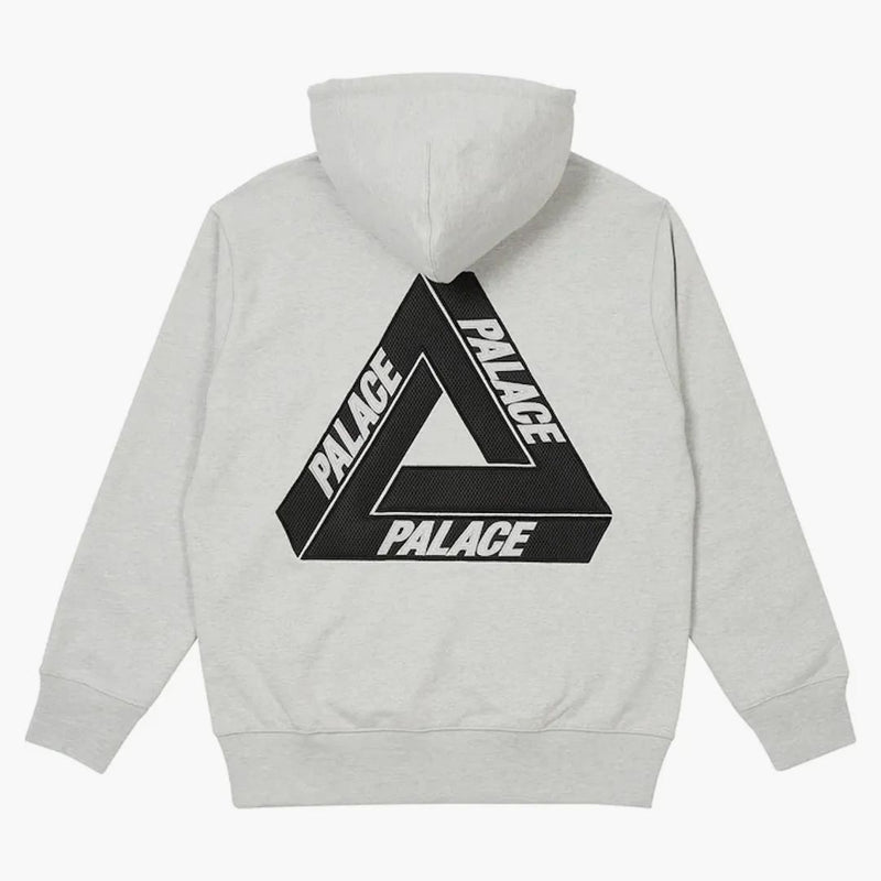 Palace Tri-siathood Hood Grey Marl
