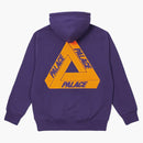 Palace Tri-Mesh Hood Purple