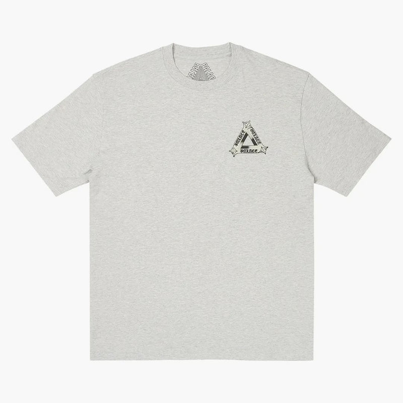 Palace Tri-og T-shirt Gray Marl