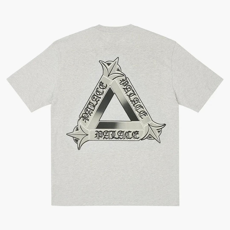 Palace Tri-og T-shirt Gray Marl