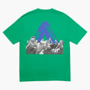 Camiseta de tri-teléfono de palacio verde