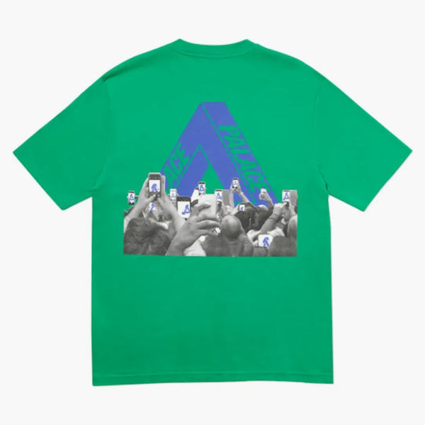Palats tri-telefon-t-shirt grön