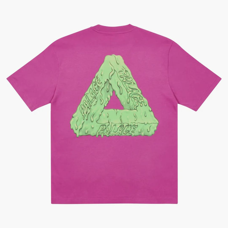 T-shirt tri-lime palazzo rosa