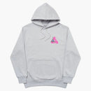 Palace Tri-Smiler Hood Grey Marl