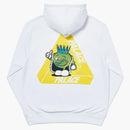 Palace Tri-Smiler Hood White