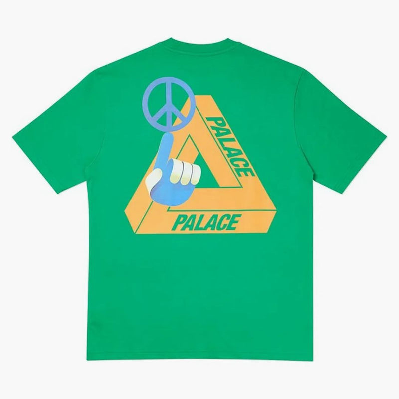 T-shirt palazzo tri-smiler verde