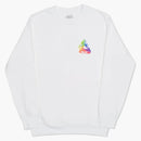 Palace Tri-Smudge Crew White