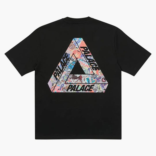 Palace Tri-Sticker Pack Camiseta Negra