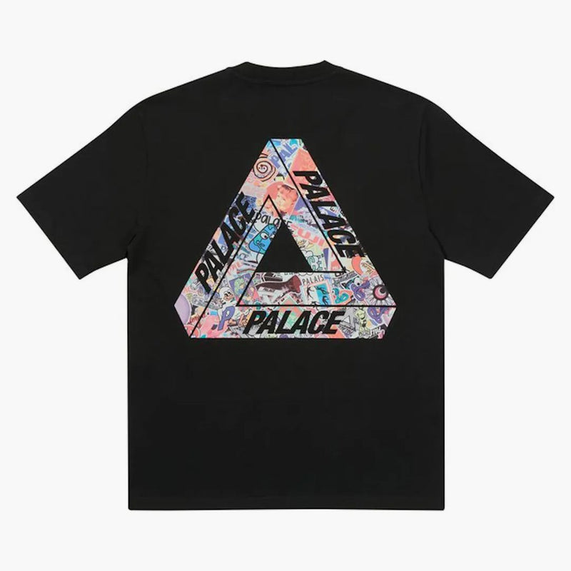 Palace Tri-Sticker Pack Camiseta Negra