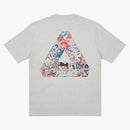 Palace Tri-Sticker Pack T-shirt Gray Marl