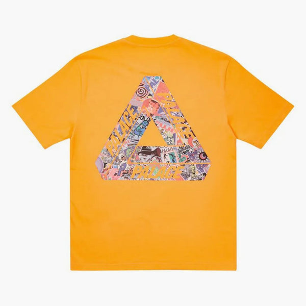 Palace Tri-Sticker Pack T-shirt Light Orange