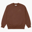 Posádka Tri-Stitch Crew Brown Brown