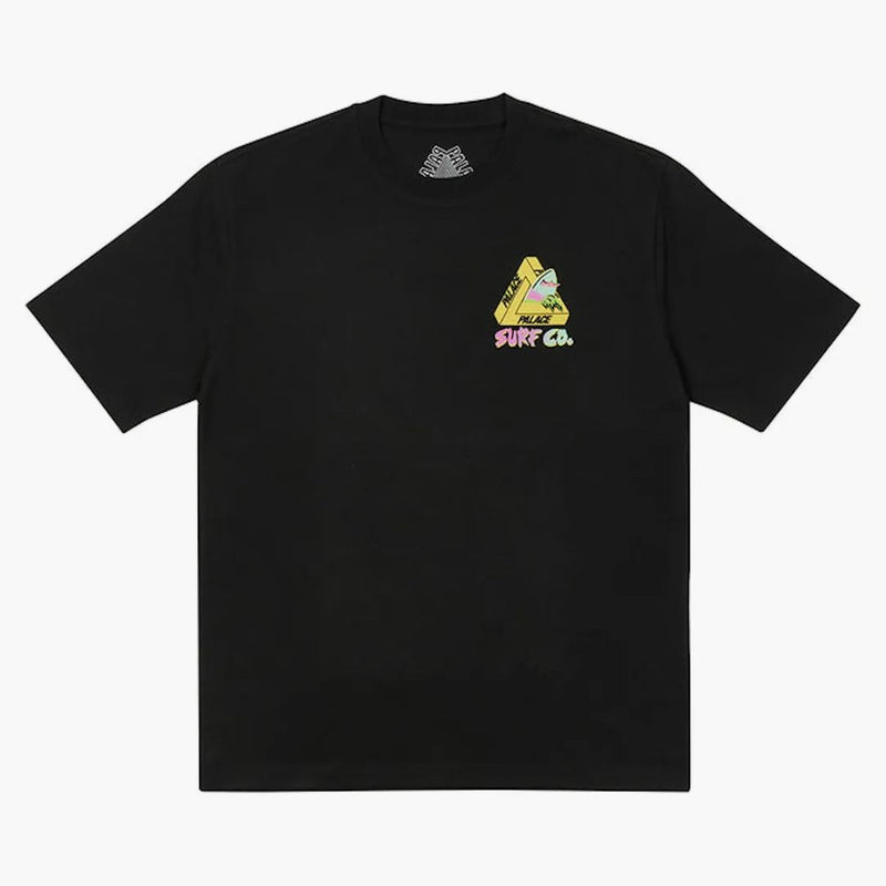 Palazzo tri-surf co t-shirt nero