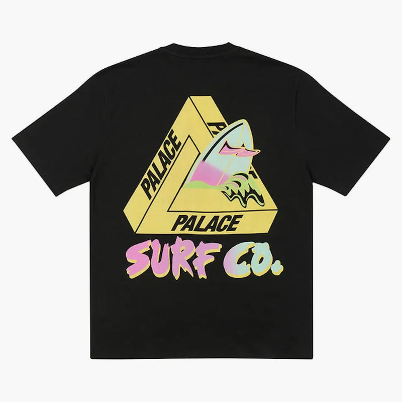 Palazzo tri-surf co t-shirt nero