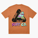 Palace Tri-Surf CO T-shirt Caramel
