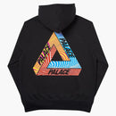 Palazzo tri-tex hood nero