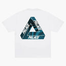 Palace Tri-vex T-shirt White/blue