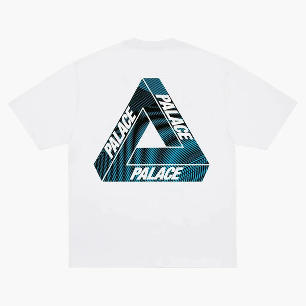 Palace Tri-vex T-shirt White/blue