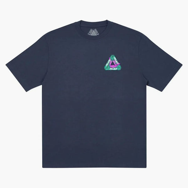 Palats tri-zooted shakka t-shirt marin