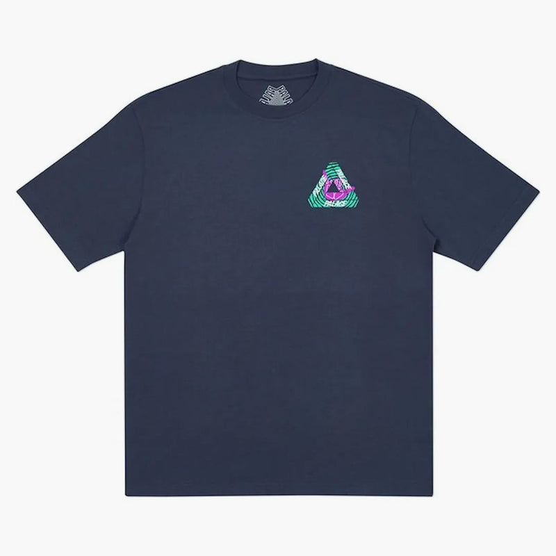 Palats tri-zooted shakka t-shirt marin