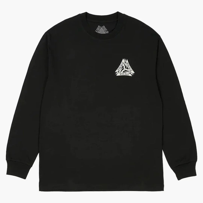Palacio Tribal Tri Longsleve Negro