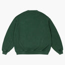 Palace Triple Stitch Crew Pigment Green