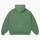 Palace Triple Stitch Zip Hood Pigment Green