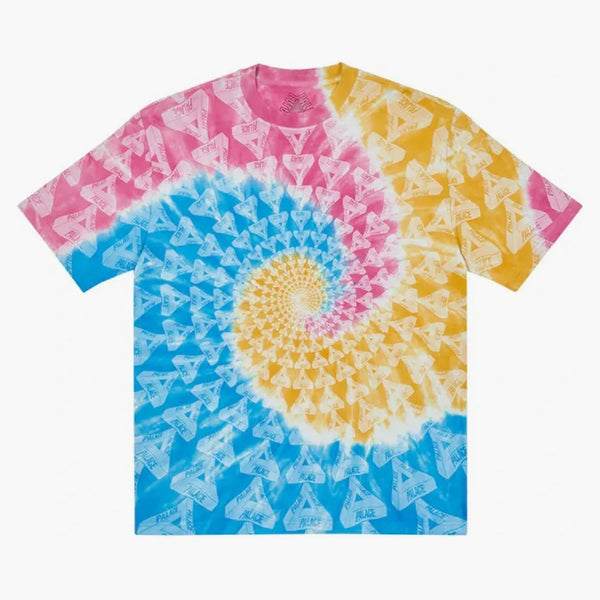 Palats trippy tri-ferg t-shirt blå virvel