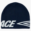 Palace X Umbro No Cuff beanie navy