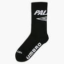 Palace x Umbro addestramento calzino nero