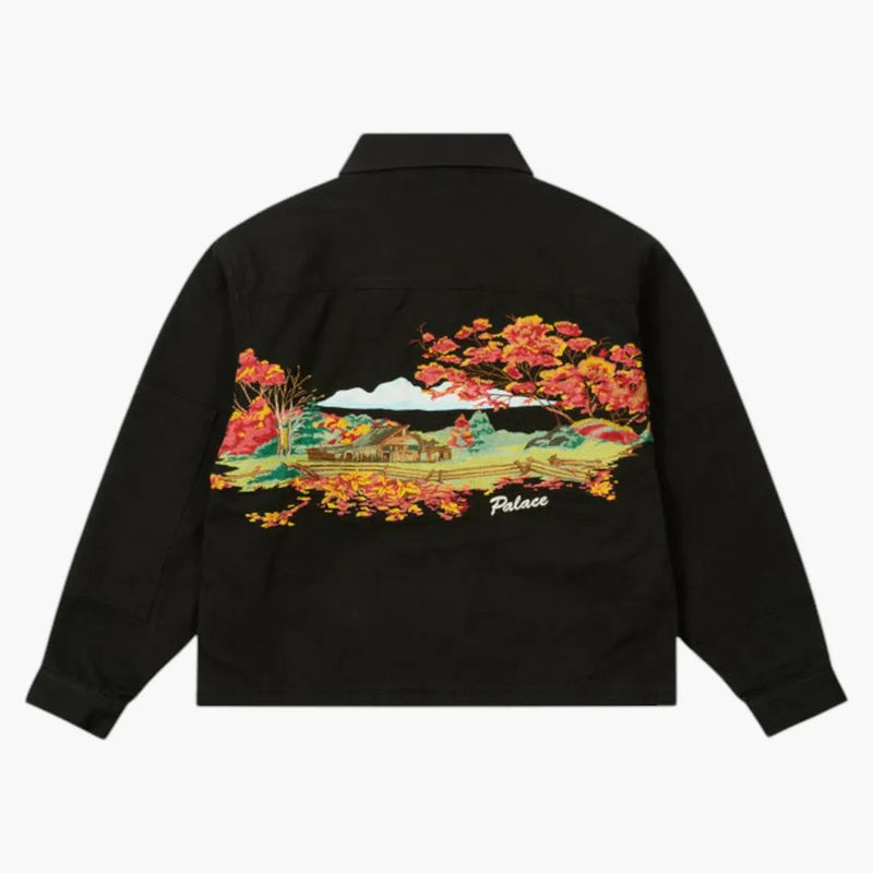 Palace Utility Fleece Jacket svart