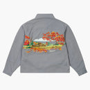 Palace Utility Fleece Jacket Gray