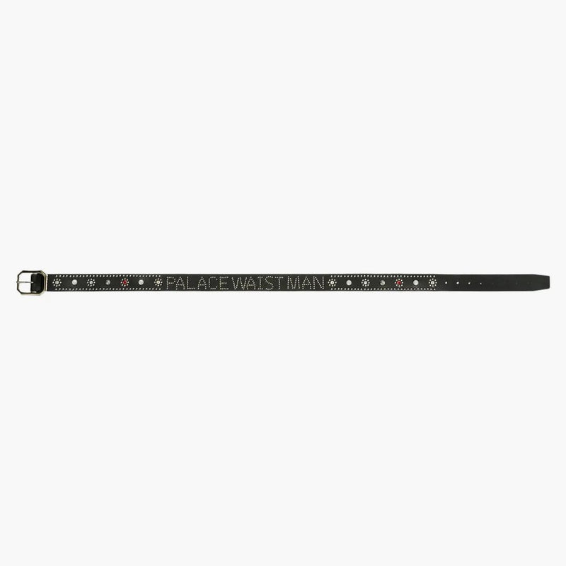 Palace Waist Man Studded Belt Black/silver